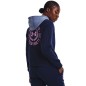 Felpa con cappuccio Under Armour Rival Fleece CB W 1373031 410