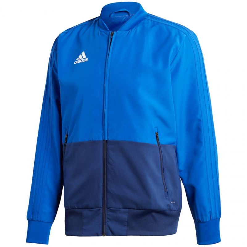 Felpa adidas Condivo 18 Presentation blu M CF4309