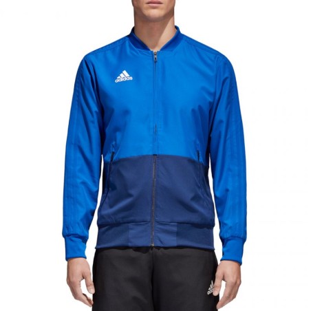 Felpa adidas Condivo 18 Presentation blu M CF4309