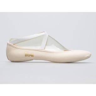 Scarpette da ginnastica per balletto IWA 302 crema