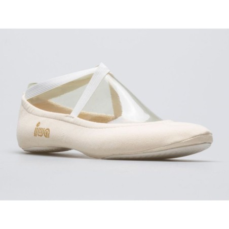 Scarpette da ginnastica per balletto IWA 302 crema