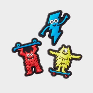 Button Crocs monsters 3-pack JIBBITZMONSTERS