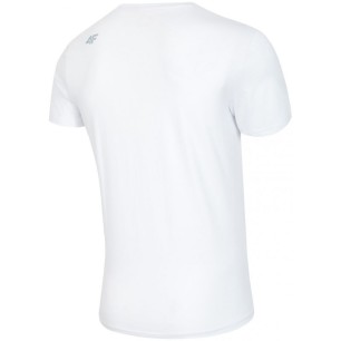 Men's T-shirt 4f M H4Z18 TSM001 white