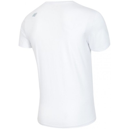 Men's T-shirt 4f M H4Z18 TSM001 white