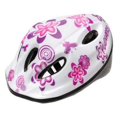 Casco da bicicletta Meteor MV5-2 Junior 23220 bianco