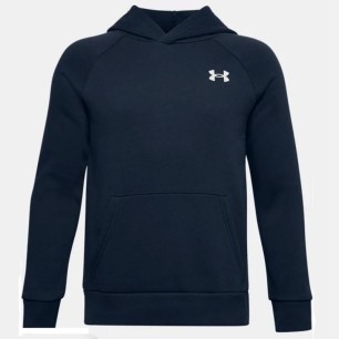 Felpa con cappuccio Under Armour Rival Cotton Jr. 1357591 408