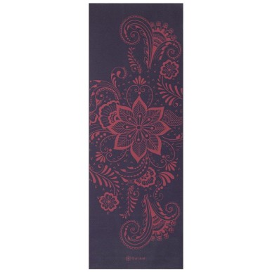 Tappetino yoga Gaiam Premium Auabergine Swirl 6mm 62892