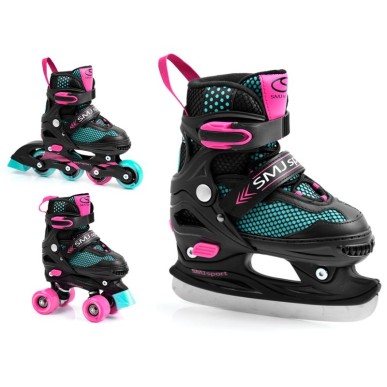 Inline skates SMJ sport 3in1 Jr BS-616TP