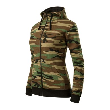 Malfini Camo Zipper Sweatshirt W MLI-C2033