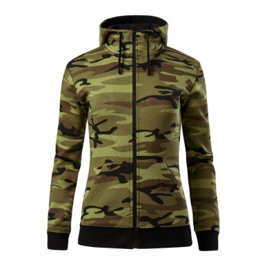 Malfini Camo Zipper Sweatshirt W MLI-C2034