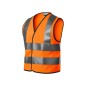 HV Bright Rimec Jr gilet riflettente MLI-9V498 arancione fluorescente