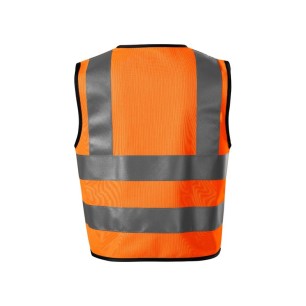 HV Bright Rimec Jr reflective vest MLI-9V498 fluorescent orange