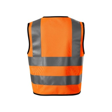 HV Bright Rimec Jr gilet riflettente MLI-9V498 arancione fluorescente