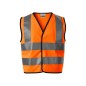 HV Bright Rimec Jr gilet riflettente MLI-9V498 arancione fluorescente