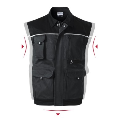 Rimeck Woody M MLI-W5294 ebony gray vest