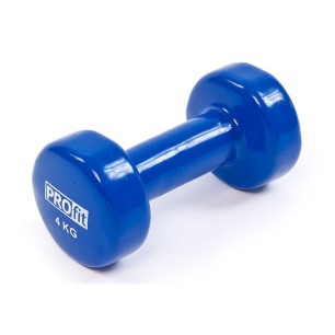 PROfit vinyl dumbbells 4 kg blue DK 4102