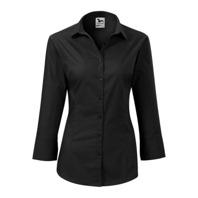 Camicia nera Malfini Style W MLI-21801