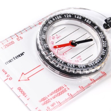 Meteor compass with ruler 71017