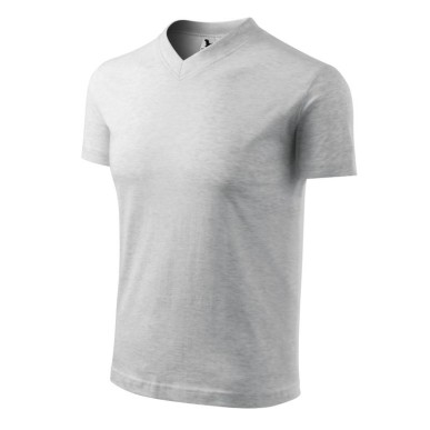 Adler T-shirt scollo a V U MLI-10203