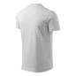 Adler T-shirt scollo a V U MLI-10203