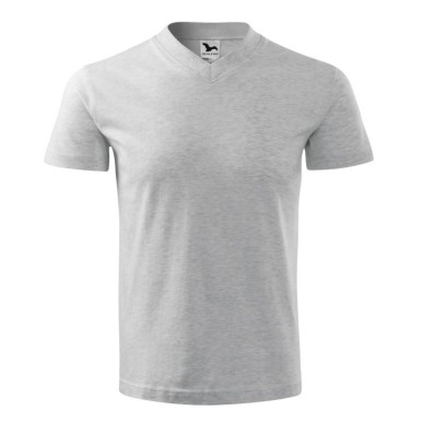 Adler T-shirt scollo a V U MLI-10203