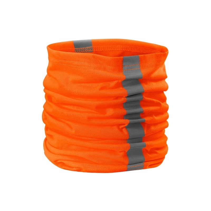 HV Twister Malfini MLI-3V898 scarf, fluorescent orange