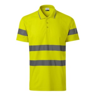 Polo Rimeck HV Runway M MLI-2V997 giallo fluorescente