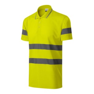 Polo Rimeck HV Runway M MLI-2V997 giallo fluorescente