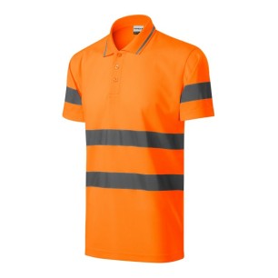 Rimeck HV Runway M polo shirt MLI-2V998 fluorescent orange