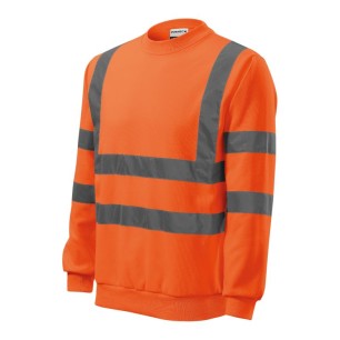 Rimeck HV Essential M MLI-4V698 sweatshirt fluorescent orange