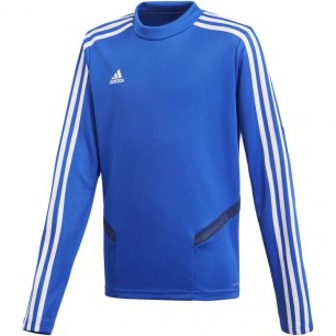 Maglia da calcio Adidas Tiro 19 Training Top blu JR DT5279