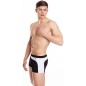 Aqua-Speed Grant M men's swimming shorts black and white 15 410