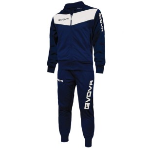 Tracksuit Givova Visa navy blue white 0403