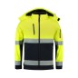 Giacca Softshell Rimeck Bi-color EN ISO 20471 M MLI-T5297 giallo fluorescente