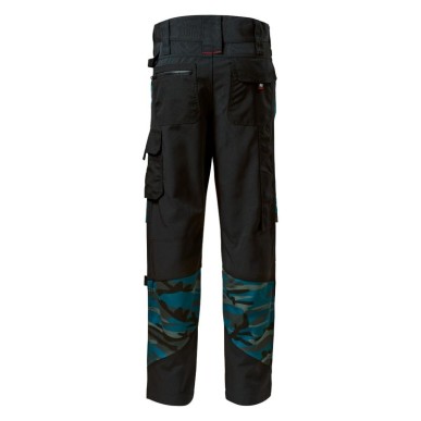 Pantaloni mimetici Rimeck Vertex Camo M MLI-W09C1 in pelle di petrolio