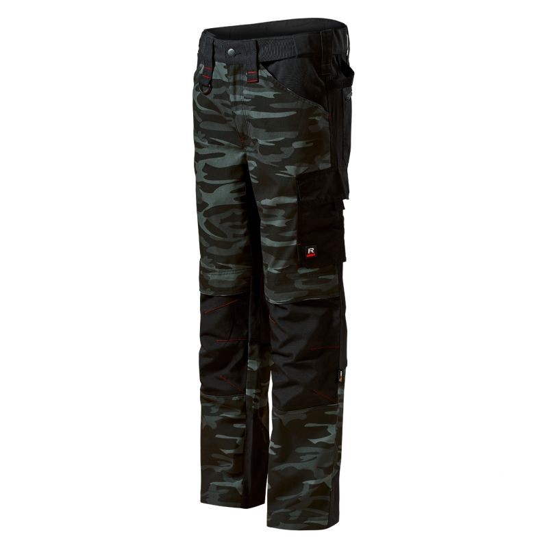 Pantaloni mimetici grigio scuro Rimeck Vertex Camo M MLI-W09C2