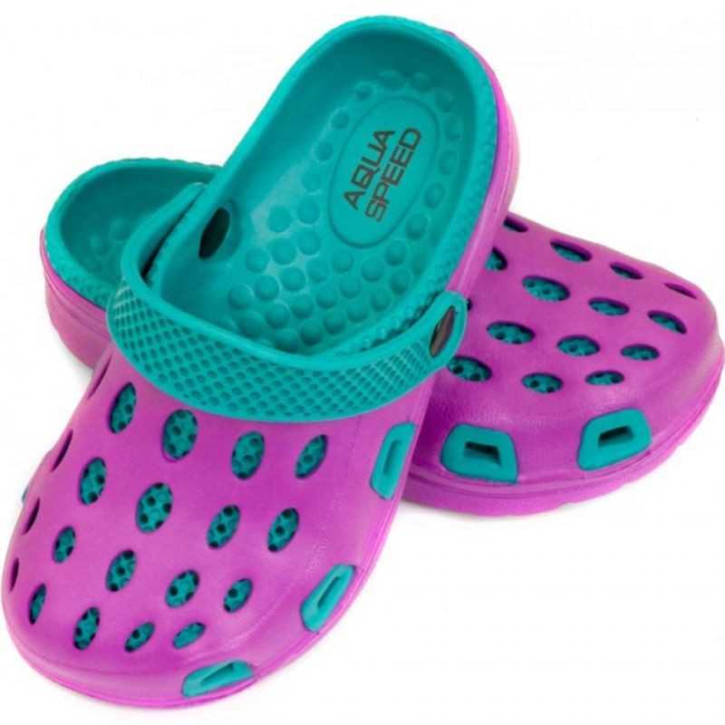 Slippers Aqua-speed Silvi JR col 09 violet blue