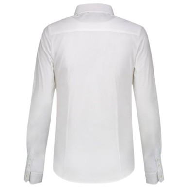 Blusa elasticizzata attillata Malfini W MLI-T24T0 bianco