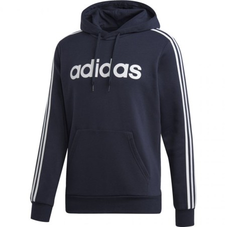 Felpa adidas Essentials 3 S PO FL blu navy M DU0494