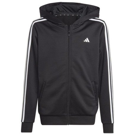 Sweatshirt adidas Tr-Es 3 Stripes Full-Zip Hoody Jr HY1102