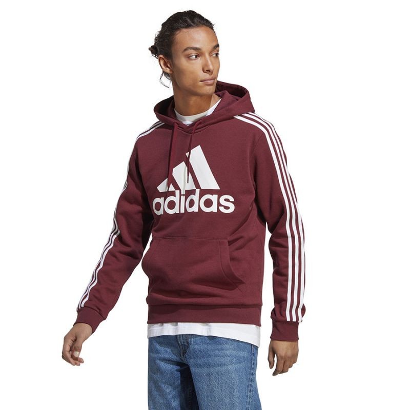 Sweatshirt adidas Big Logo 3 Stripes FL Hoody M H47057