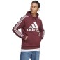 Felpa adidas Big Logo 3 Stripes FL Hoody M H47057