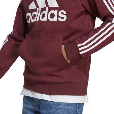 Felpa adidas Big Logo 3 Stripes FL Hoody M H47057