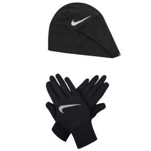 Nike Wmns Essential Running Cappello-Guanti Set N1000595-082