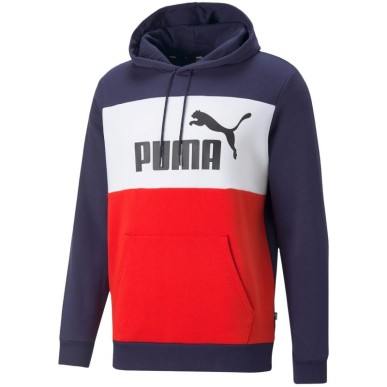 Felpa Puma ESS+ Colorblock Hoodie FL M 670168 06