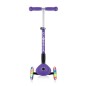 3-wheel scooter Globber Foldable Lights Violet Jr 437-103