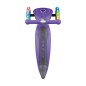 3-wheel scooter Globber Foldable Lights Violet Jr 437-103