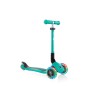 3-wheel scooter Globber Foldable Lights Emerald Green Jr 437-107