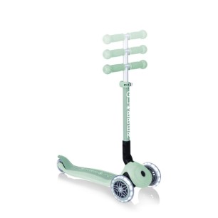 3-wheel scooter Globber Foldable Lights ECOlogic Pistachio Jr 692-505