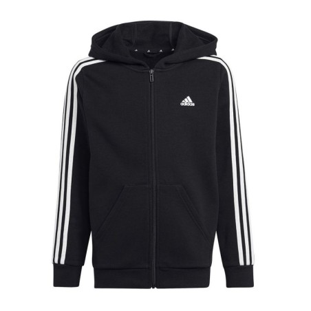 Felpa adidas 3 Stripes FL Full-Zip Hoody Jr. HR6331